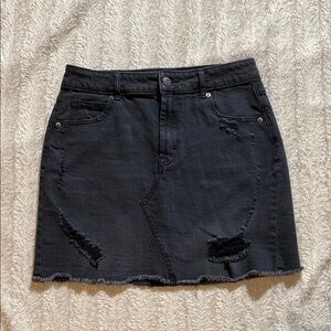 Black Denim Skirt size 4